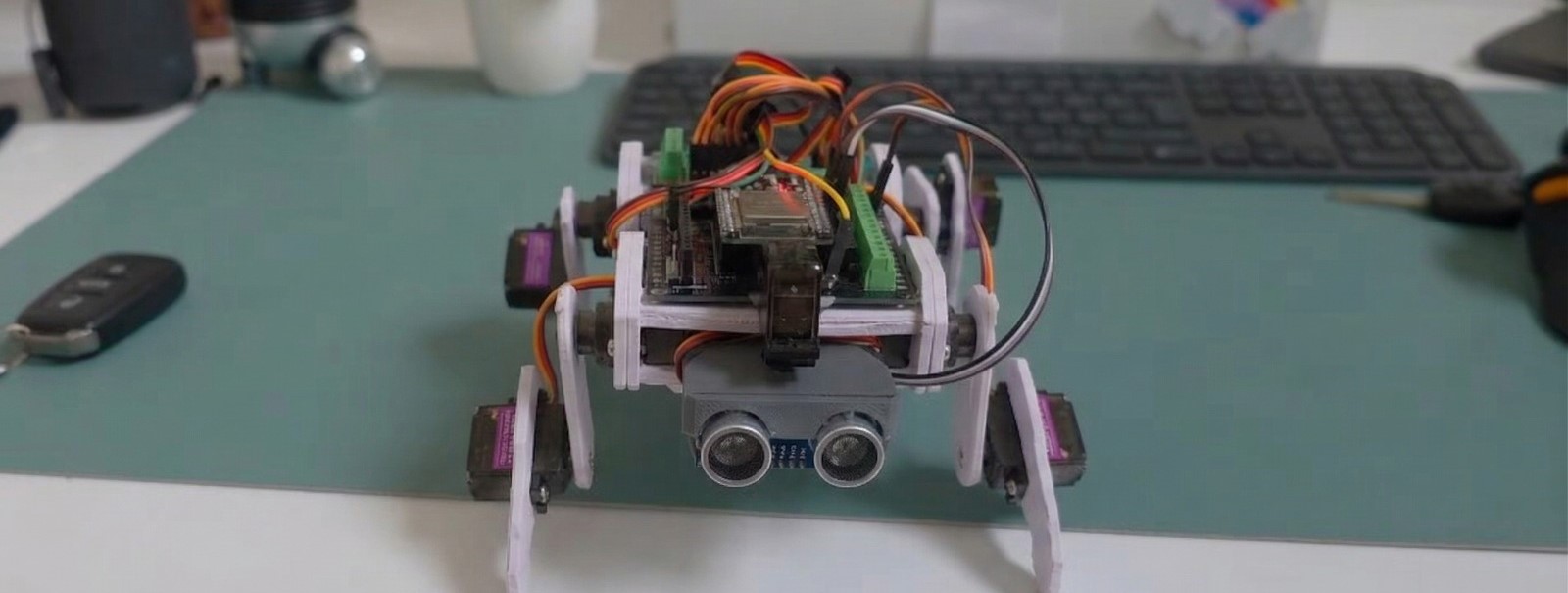 Albert: The Desktop Robot Dog Hardware